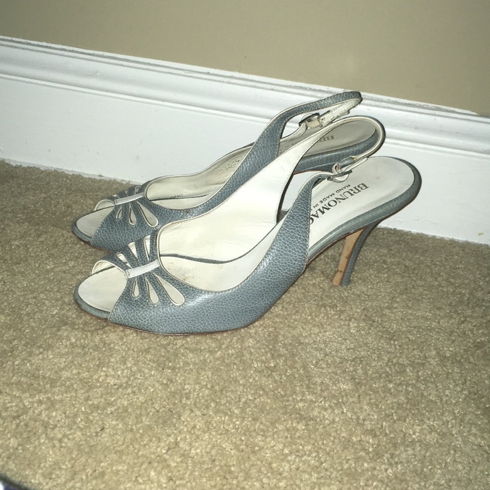 BrunoMagli Blue Heels